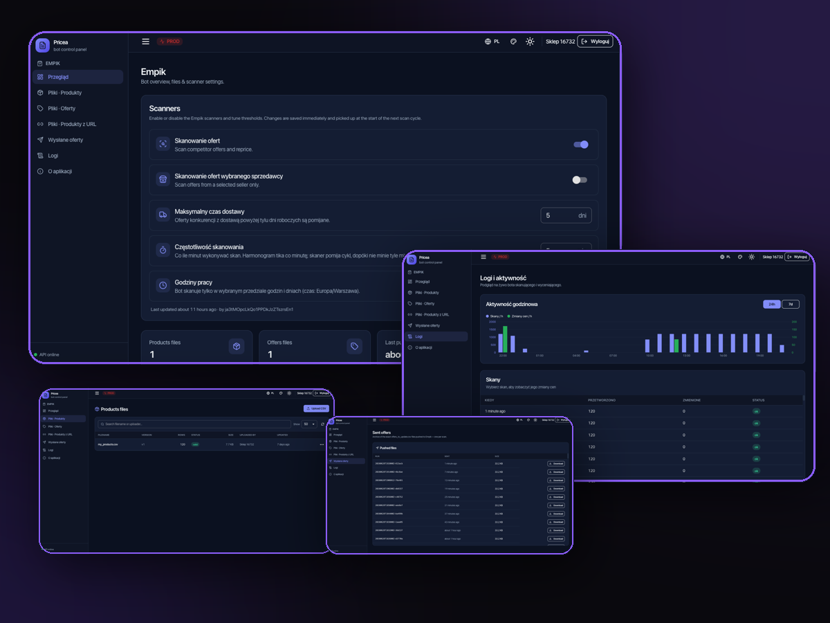 CenoAgent — Aplikacja SaaS, realizacja JS Development Studio